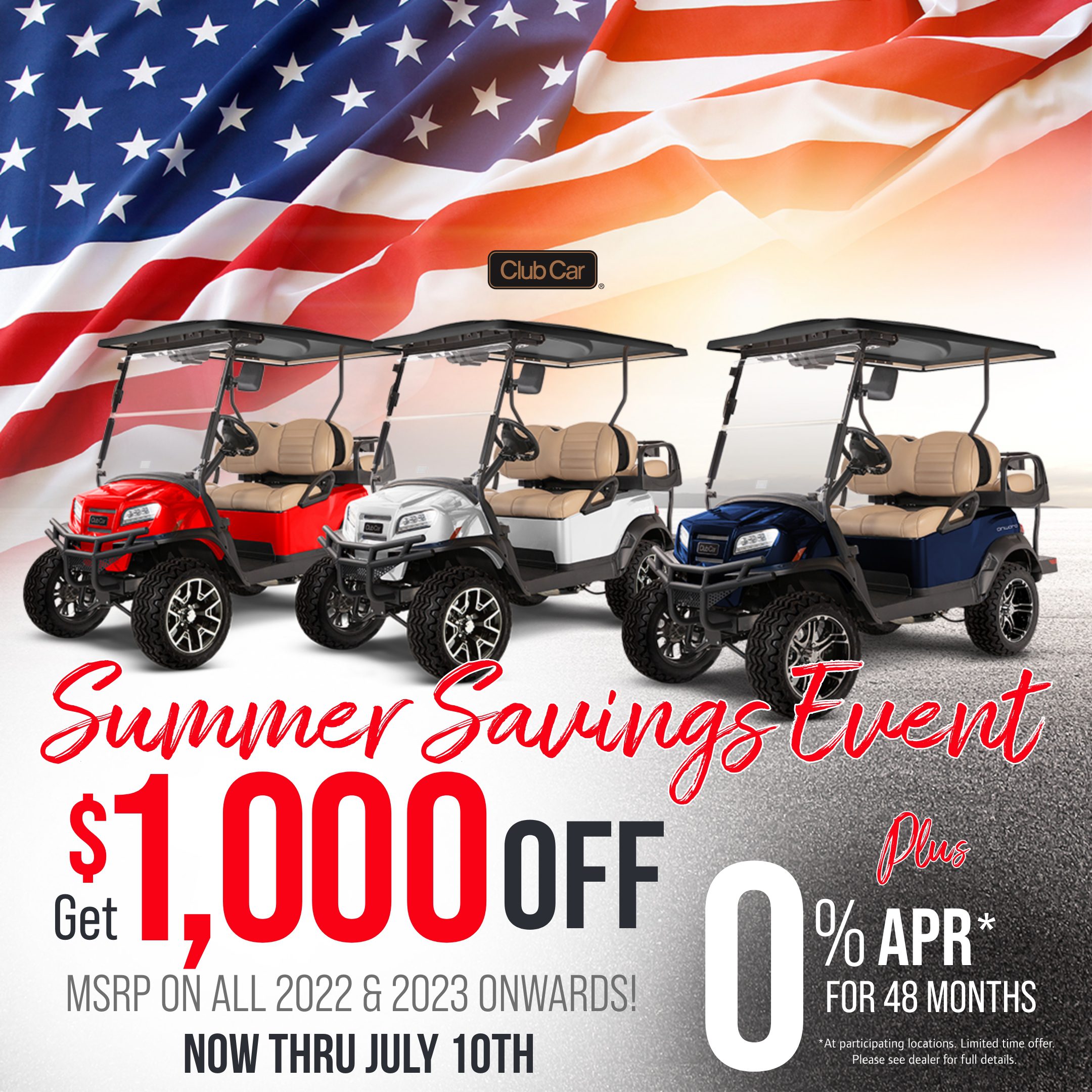 Financing Golf Car Services EZGO and Clubcar sales service and parts